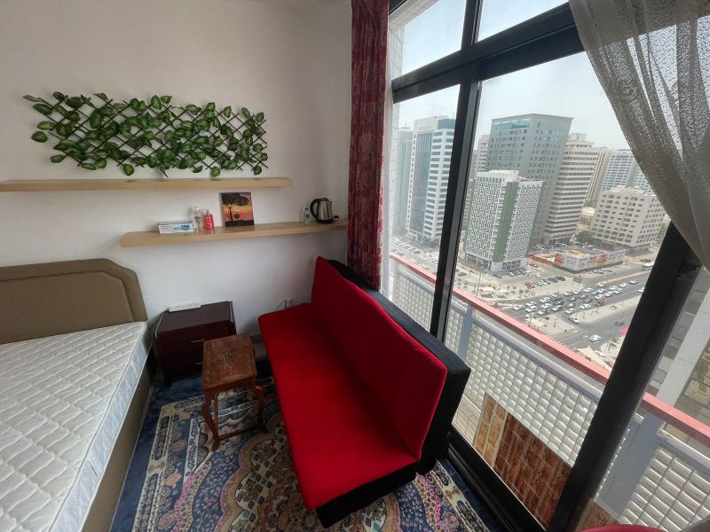 Neat & Clean Furnished Room Available For Single Executives Or Couples In Hamdan Street Abu Dhabi AED 2200 Per Month